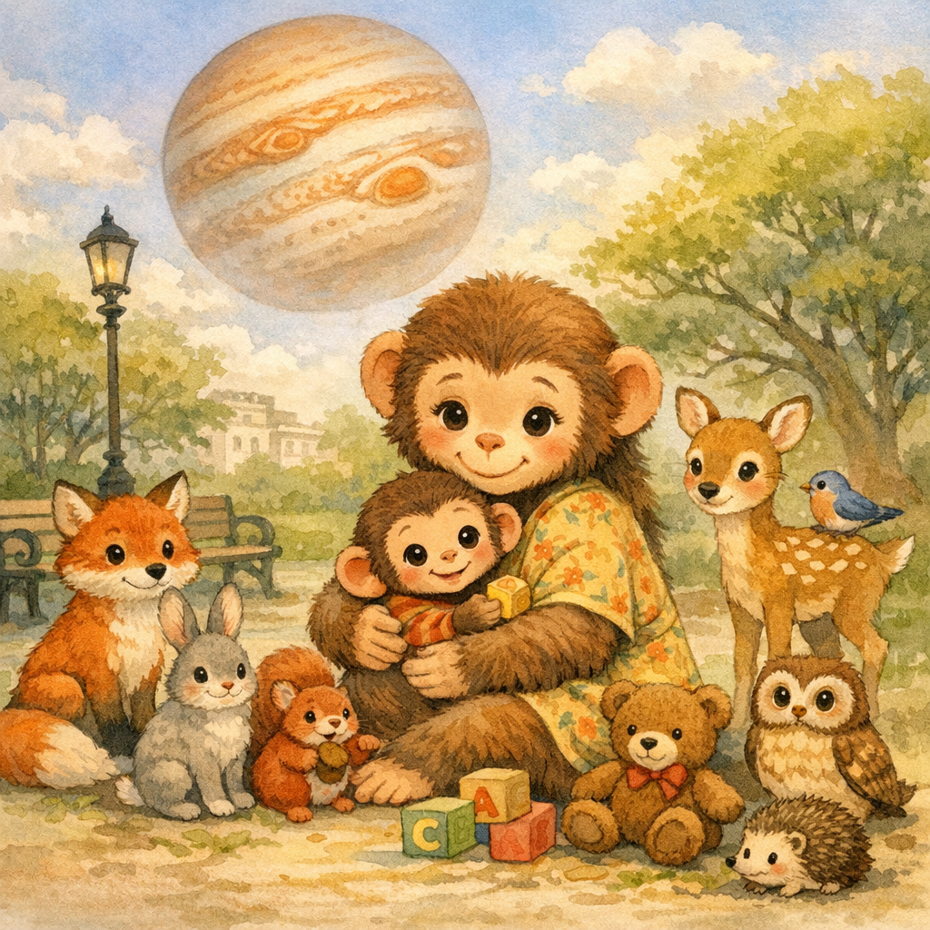 Jupiter and The Monkey