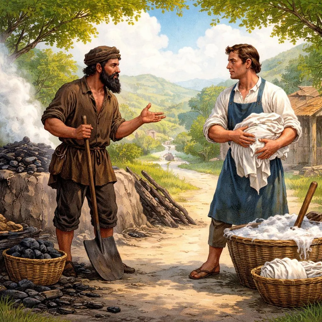 The Charcoal Burner and The Fuller