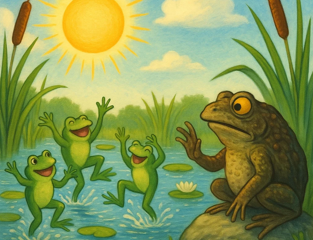The Frogs' Complaint Against The Sun