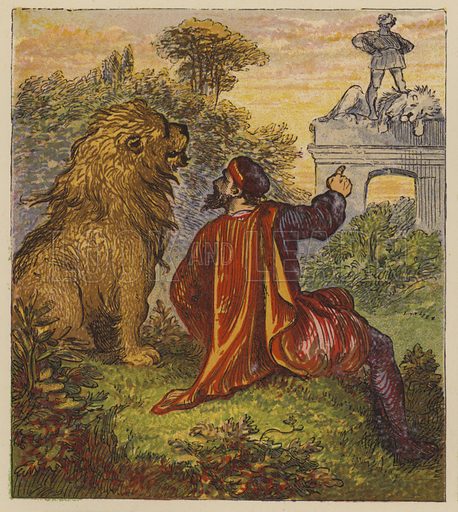 The Man and The Lion