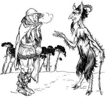 The Man and The Satyr 1