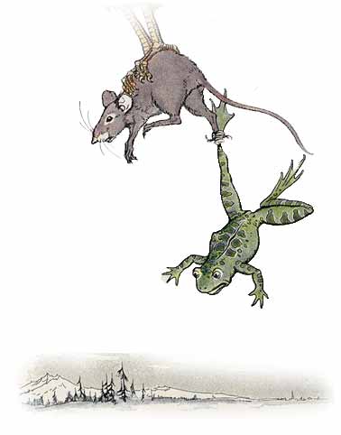 The Mouse, The Frog, and The Hawk