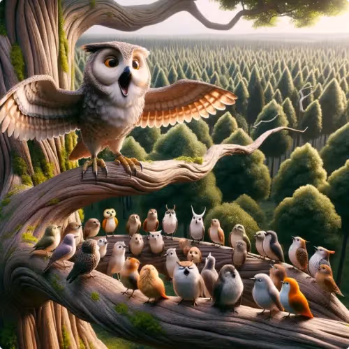The Owl and The Birds