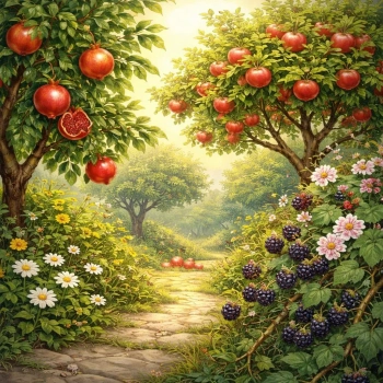 The Pomegranate, The Apple Tree, and The Bramble
