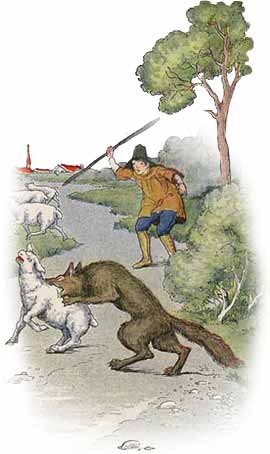 The Shepherd's Boy and The Wolf