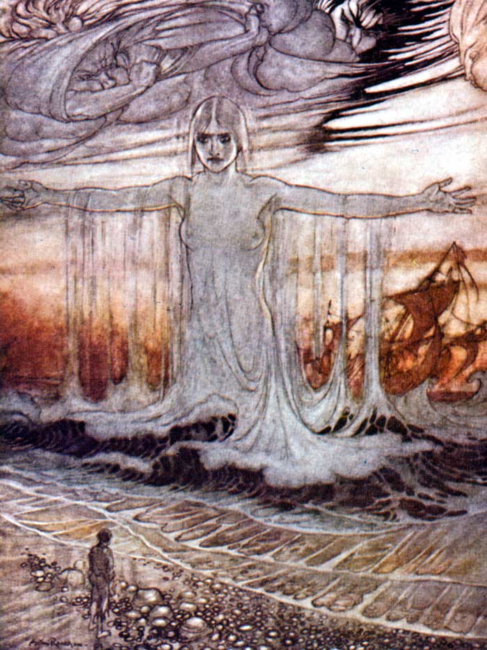 The Shipwrecked Man and The Sea