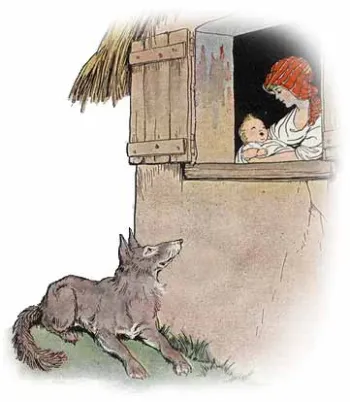 The Wolf, The Mother, and Her Child